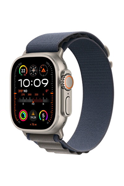 Apple Watch Ultra 2 GPS + Cellular 49mm Titanium Case with Alpine Loop M Blue