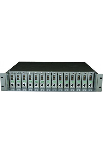 TP-LINK TL-MC1400 σασί 14 θέσεων για τοποθέτηση σε rack, 19 ιντσών, τροφοδοτι...