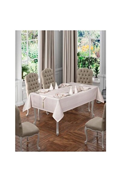 Ceki Home Set de masă pentru 12 persoane – Set de fețe de masă fără griji pen...