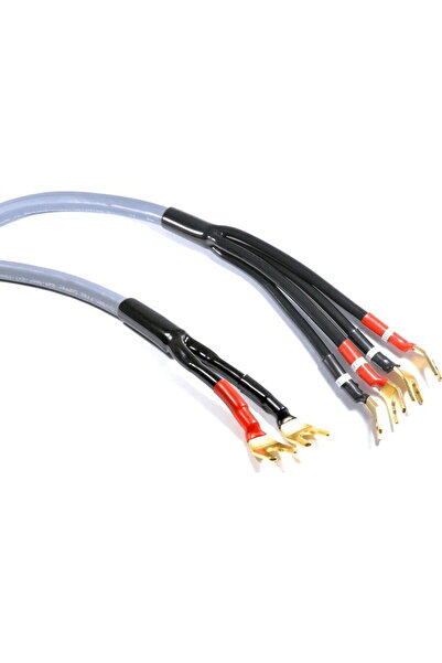 Melodika Kabel Widły - Widły 3,5 m szary