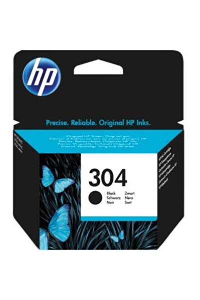 HP Cerneală 304 neagră | 4 ml | 120 pagini | DeskJet 2620/30 / 3720/30
