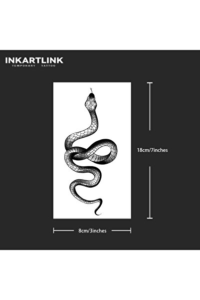 Choice IN-E333 Snake temporary tattoo sticker, waterproof magic tattoo, lasts...