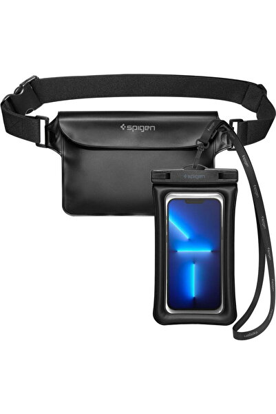 Spigen A621 UNIVERSAL WATERPROOF CASE & WAIST BAG BLACK