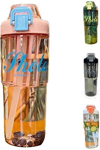 Shotay Class Tritan Glass Flask 950ml Salmon