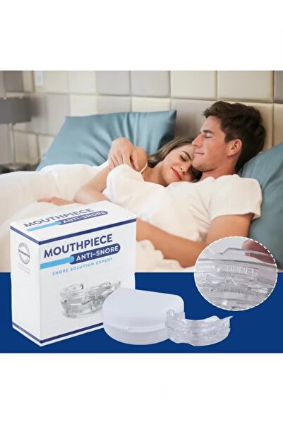 Choice واقي فم مضاد للشخير بلون عاجي، قطعة فم قابلة للتعديل - واقي أسنان ليلي...