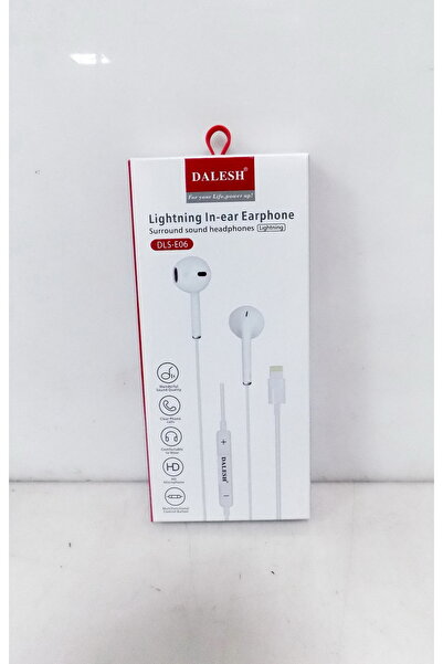 DALESH سماعة رأس بمنفذ لايتنينج لأجهزة آيفون