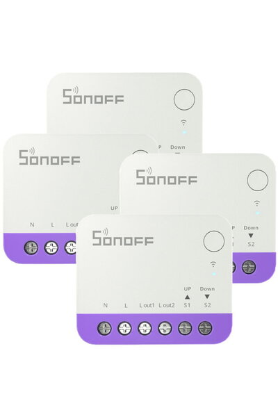 Sonoff MINI-RBS smart WiFi mini switch (4 pcs.)
