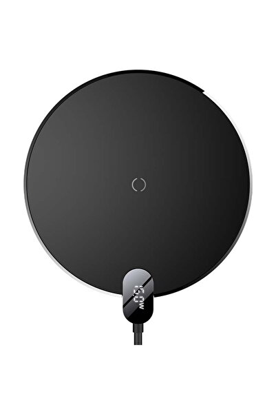 Baseus Ψηφιακή οθόνη LED Gen 2, 15W Qi, ψηφιακή οθόνη, μη αποσπώμενο καλώδιο ...