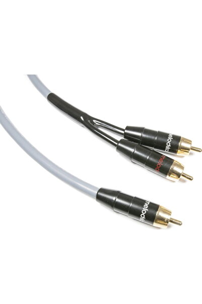 Melodika Kabel RCA (Cinch) - RCA (Cinch) x2 1m szary