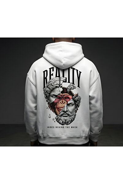 EFFRENATU Εκτυπωμένο με κείμενο Unisex Hoodie Άνετη εφαρμογή