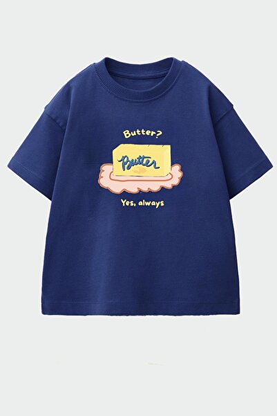 Monila Unisex Kids Cotton Crew Neck Printed T-Shirt