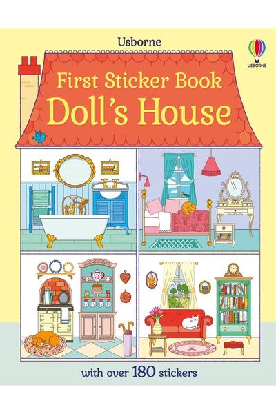 Usborne First Sticker Book Doll's House