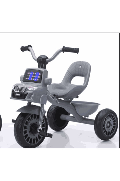 Bazaar دراجة أطفال ثلاث عجلات مركبة جاهزة للعب والمتعة