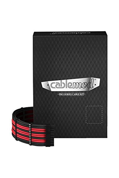 CableMod Kit PRO Seria C RMi,RMx negru/roșu - ModMesh