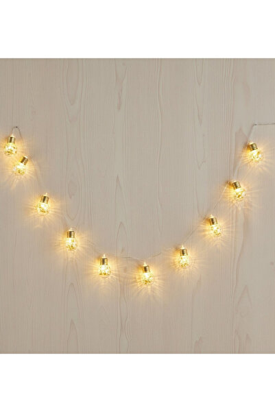 orla سلسلة إضاءة مكونة من 3 مصابيح AA و10 مصابيح LED - 172 سم