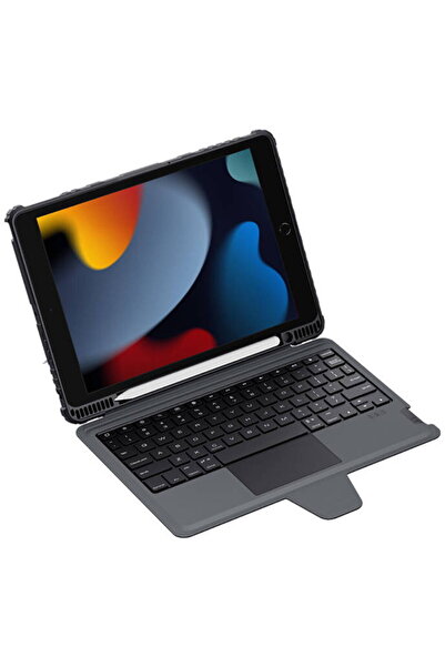 Nillkin Husă cu tastatură pentru iPad 10.2" (negru)