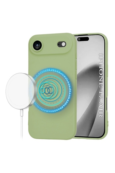 SKYDDAR INNOVATION Θήκη για iPhone Air, Βελούδινη Σιλικόνη, SoftFlex Magsafe,...