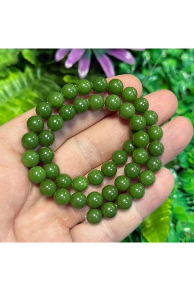 TAŞ UZMANI حجر كوارتز ملون من نوع كيوري أوليفين 8 ملم