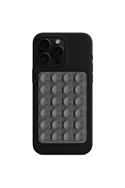 Techsuit Suport cu Ventuze pentru Telefon, Dreptunghiular - (SC-PAD) - Charco...