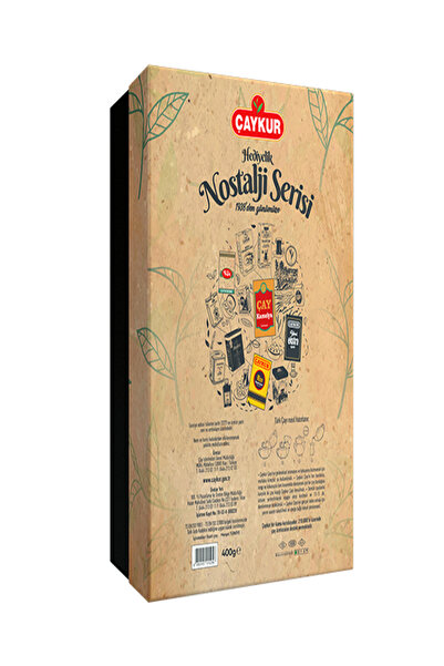Çaykur HEDİYELİK NOSTALJİ SERİSİ 400 GR 3 ADET