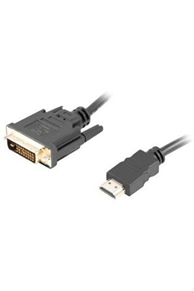 Lanberg cable HDMI -> DVI-D(24+1) M/M Dual Link 4K 30Hz, black 1,8m