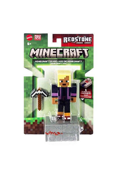 MINECRAFT Blok Oluştur Serisi Redstone Charged Kai Figür 6+ Yaş
