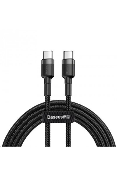 Baseus Cablu USB C Cafule, 2m, Negru, Gri