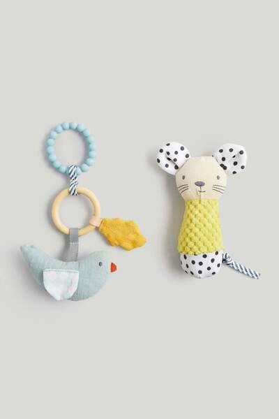 MOTHERCARE Garden Squeaker and Rattle Toy Set