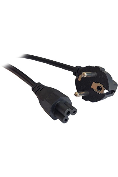 Spacer Notebook power CABLE 3m, Shucko input, C5 output, 10A, black, "SPPW-SC...