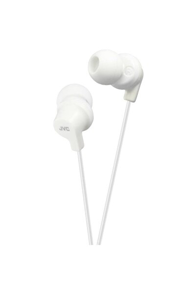 JVC Headphones HAFX10WE (inner-ear canal; NO; white color