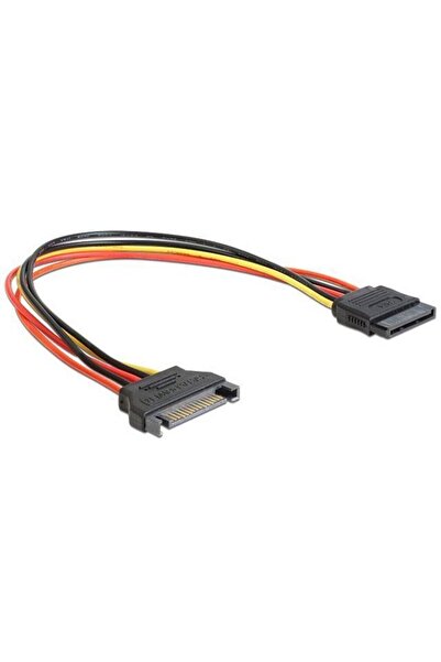 DELOCK Cablu de alimentare SATA 15 pini mascul > SATA 15 pini mamă prelungito...
