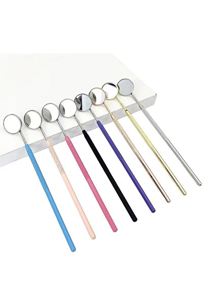 Choice8 مجموعة من 8 قطع من مرايا الفم العاكسة متعددة الوظائف لفحص الأسنان في ...