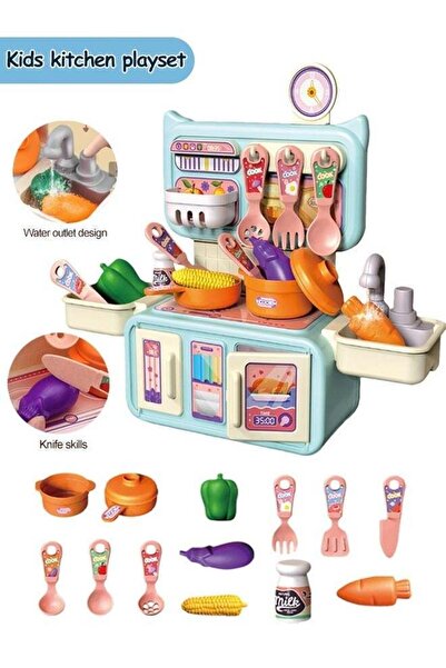 Generic Kitchen Pretend Play Toy Set Kids Role Play Cookware DIY Toy Games 14...