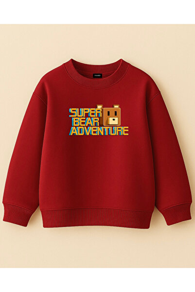 fasardi Супер мече приключение, печатно, прекалено голямо, 3-слойно, с дълги ...