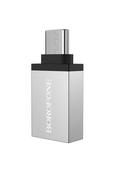 Borofone BV3 USB/USB Type-C Gri