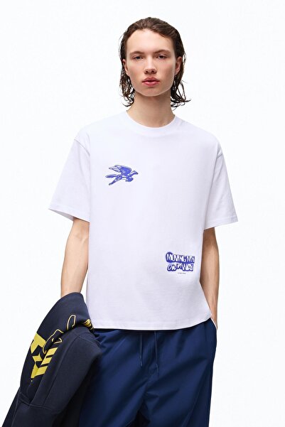 Bershka Kısa kollu baskılı tişört