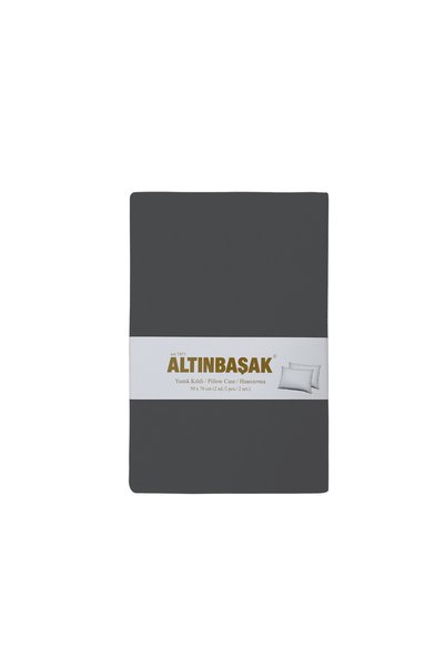 Altınbaşak Husă de pernă Freesia, pachet de 2, antracit 50x70 antracit