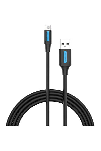 Vention USB 2.0 A към Micro-B 3A кабел 2м COLBH черен
