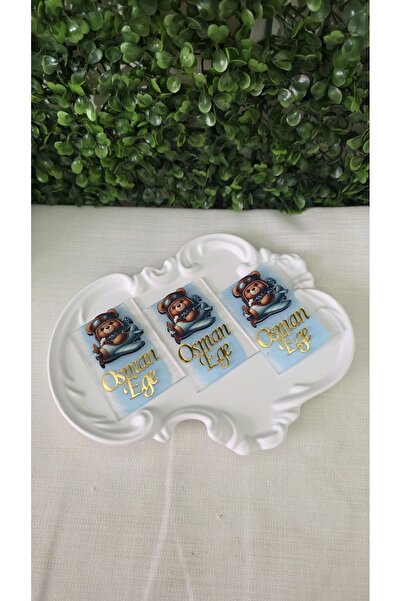 Nes Stylee Bebek magneti uçakta ayıcık figürlü 10 adet