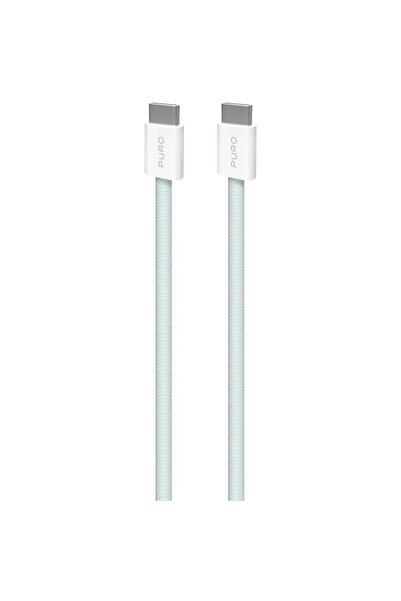 Puro Elektrik Puro Fabrik USB-C - USB-C Cable 1.5m 60W 480mbps - Blue