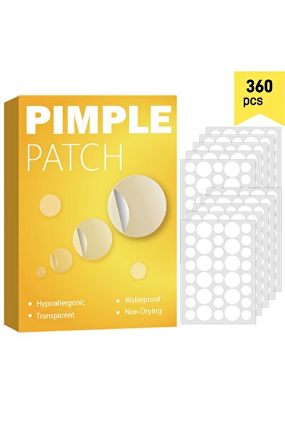 Choice 360 قطعة من لصقات حب الشباب الشفافة متعددة الاستخدامات، ملصقات هيدروكو...