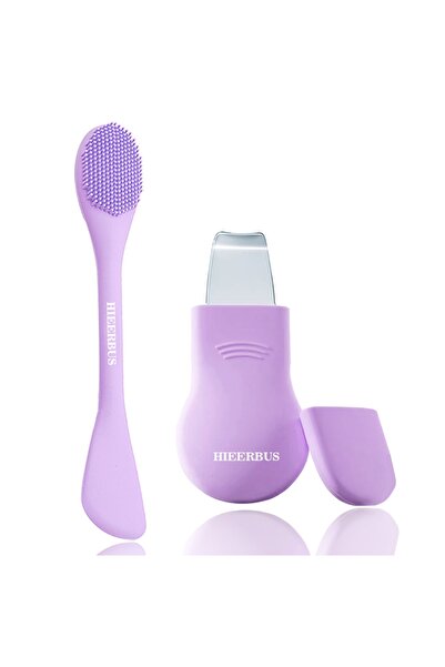 Choice purple Blackhead Remover Tool,Silicone Face Scrubber, 2 in 1 Nose Pore...