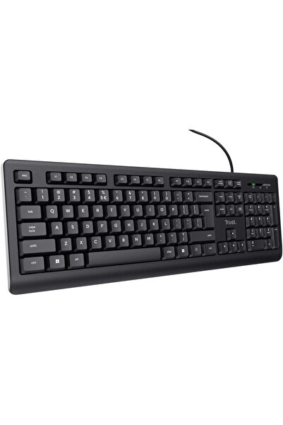 Trust Trust wired keyboard, black