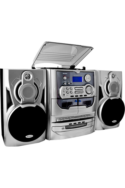 Karcher 5-in-1 audio system KA 5300–vinyl pickup, 3-disc CD Changer, FM/AM ra...