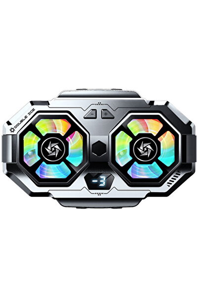 Techsuit Phone Fan, Dual - (SL22) - White