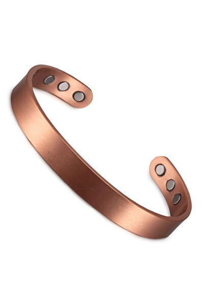 Choice طقم مجوهرات بسيط، سوار برونزي، خاتم، سوار مغناطيسي من سبائك الزنك للرج...