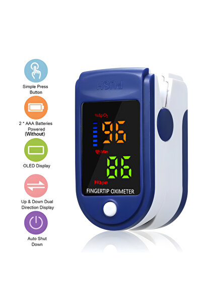 Choice جهاز قياس درجة الحرارة الطبي بلو-أوكسيمتر، مقياس حرارة بالأشعة تحت الح...