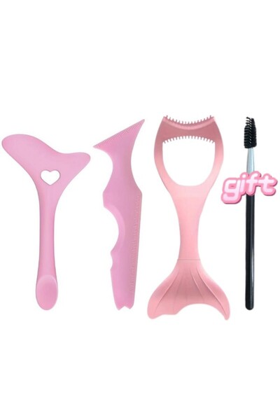 Choice1 pink Reusable Unscented Silicone Eyeliner Tool-Ideal for Beginners an...