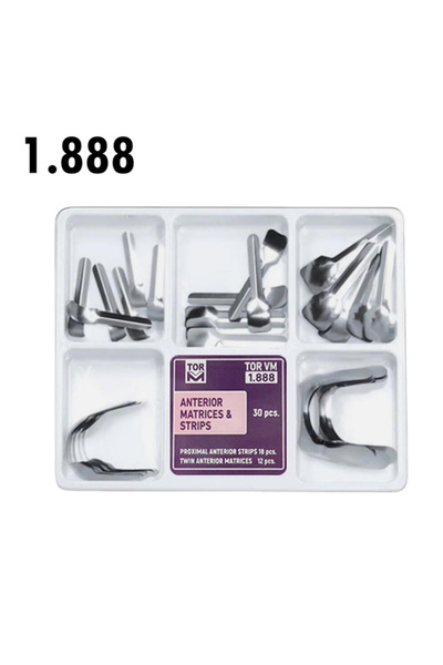 Choice3 1.888 30pcs Dental Proximal Anterior Strips Twin Anterior Matrices Ma...