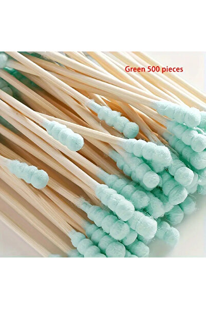 Choice 500 pieces of green 500 Pieces Hypoallergenic Double Tip Sponges, Pink...